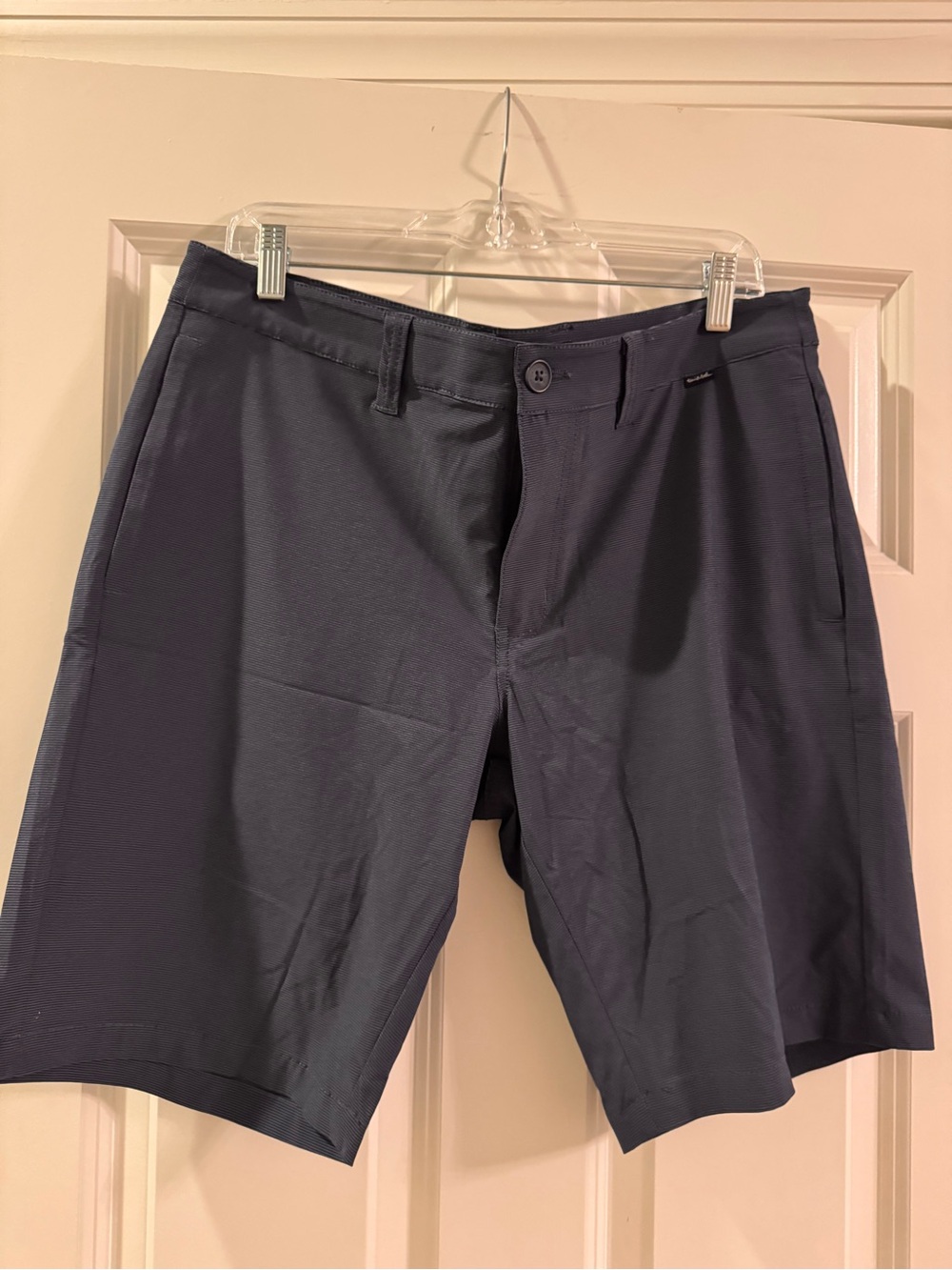 Travis Mathew Men's Navy Flat-Front Performance Shorts